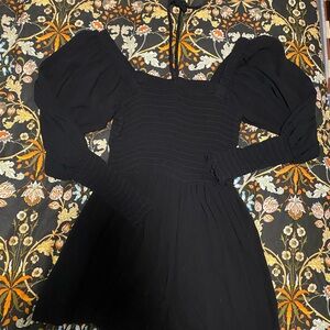 ASOS Black Long Sleeve Romper